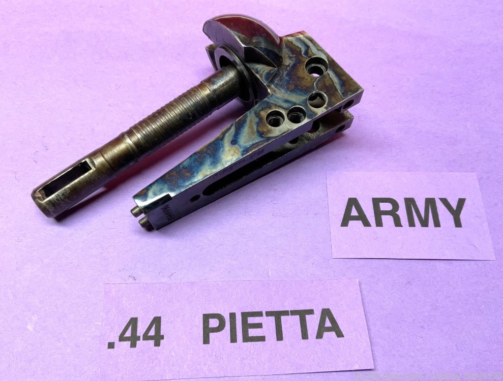 New Unused Pietta 1860  .44  ARMY Percussion Pistol - CYLINDER ARBOR MOUNT -img-1