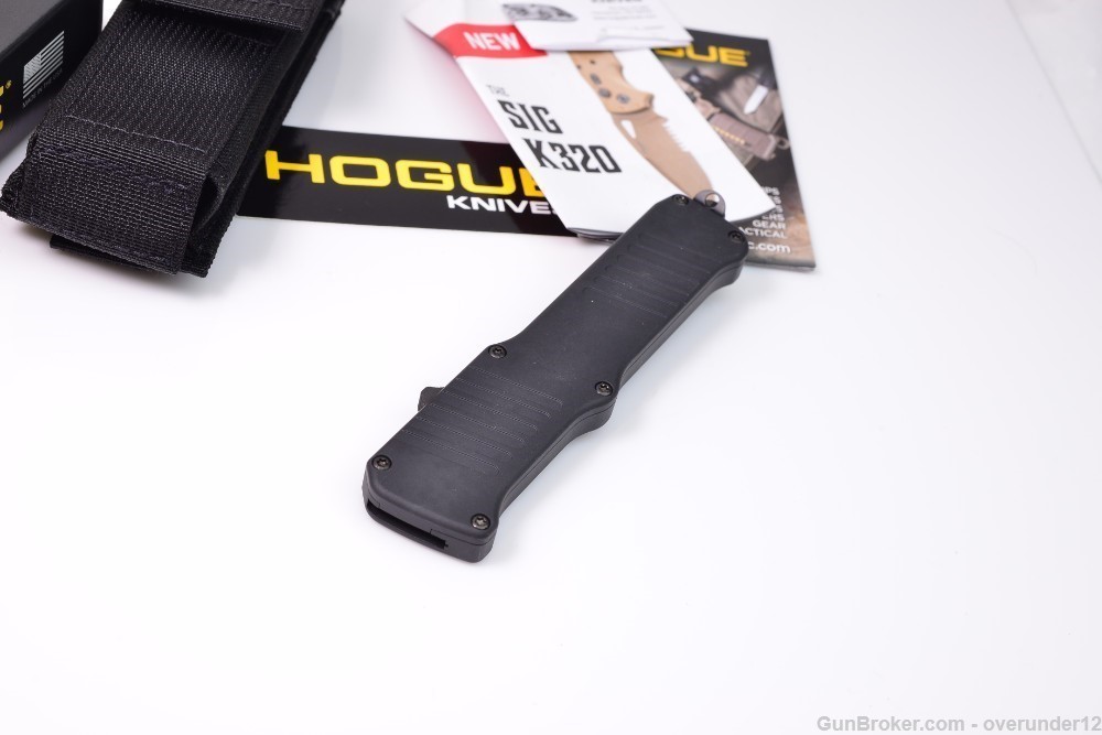 Hogue FullSize Incursion Tactical AUTO OTF Knife 154CM  + sheath AUTHENTIC -img-14