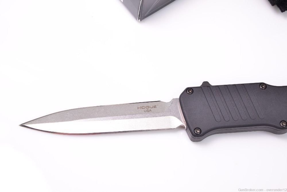 Hogue FullSize Incursion Tactical AUTO OTF Knife 154CM  + sheath AUTHENTIC -img-3