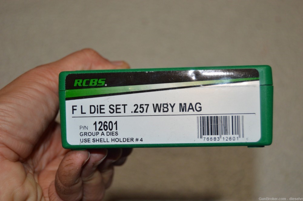 NEW RCBS 257 Weatherby Magnum Full Length Die SET-img-1