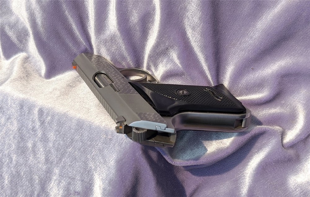 RARE & CUSTOM Jewelled Stainless Steel Walther TPH .22LR Waffenfabrik-img-3
