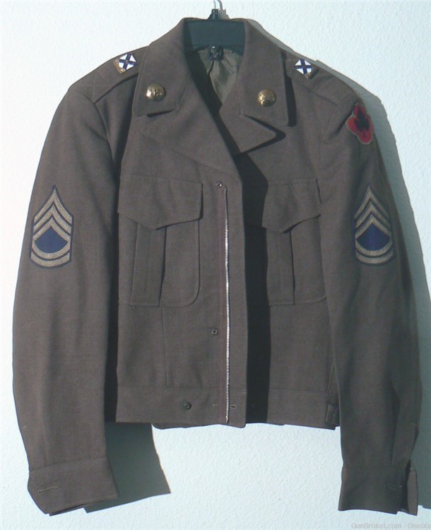Vintage Korean War 1947 Pattern NCO "Ike" Jacket EXC-img-1