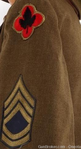 Vintage Korean War 1947 Pattern NCO "Ike" Jacket EXC-img-3
