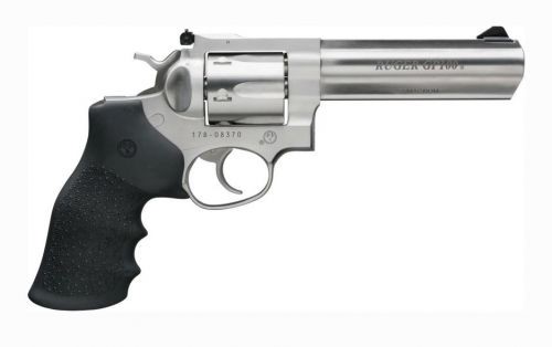 Ruger GP100 Stainless 5" 357 Magnum Revolver-img-0