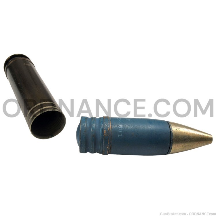 30mm inert Round for AH-64 Apache Attack Helicopter BULLET & SHELL CASE!-img-4