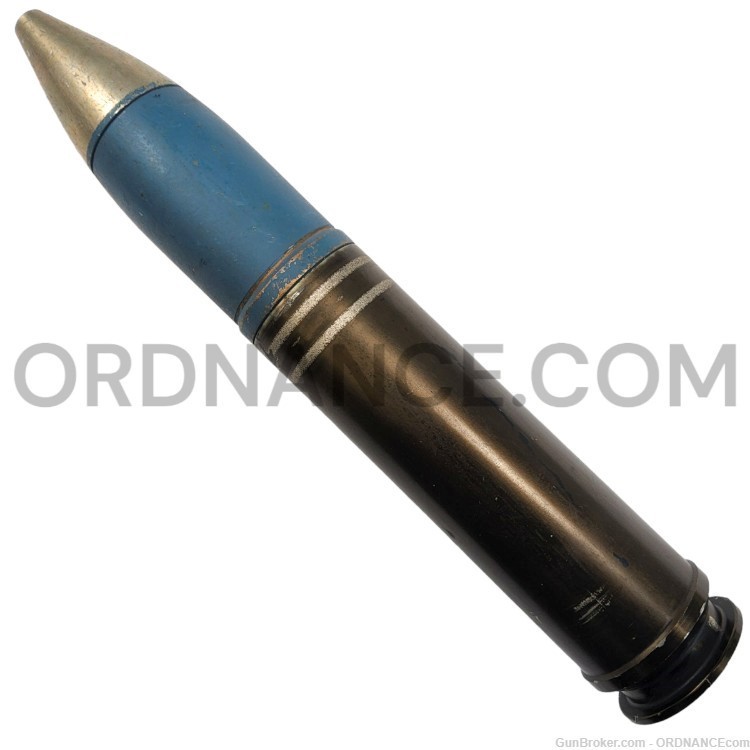 30mm inert Round for AH-64 Apache Attack Helicopter BULLET & SHELL CASE!-img-1