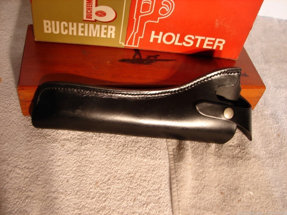 RUGER BLACKHAWK HOLSTER BY BUCHEIMER PM29 FOR UP TO 7 1/2" RT HAND NIB-img-8