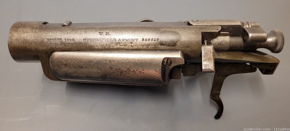 True 1899 Krag-Jorgensen carbine receiver -img-0