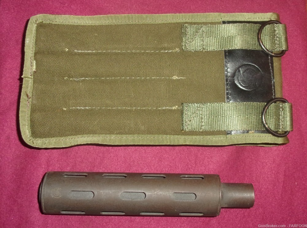 COBRAY M11/9 MAGAZINE POUCH & BARREL EXTENSION-img-1