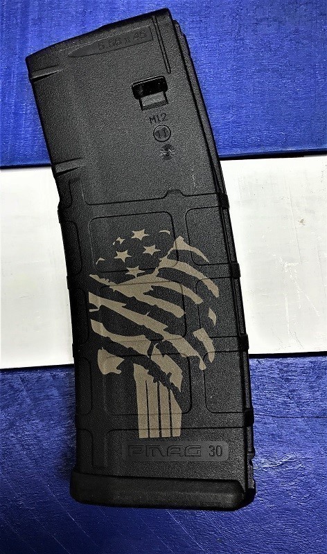 *SALE*   Tattered Flag Punisher Magazine-300 Arms Corp-img-2