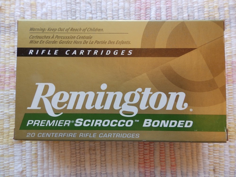 Remington 7mm Rem. mag - 150 gr. Swift Scirocco Premier Bonded bullet -img-1
