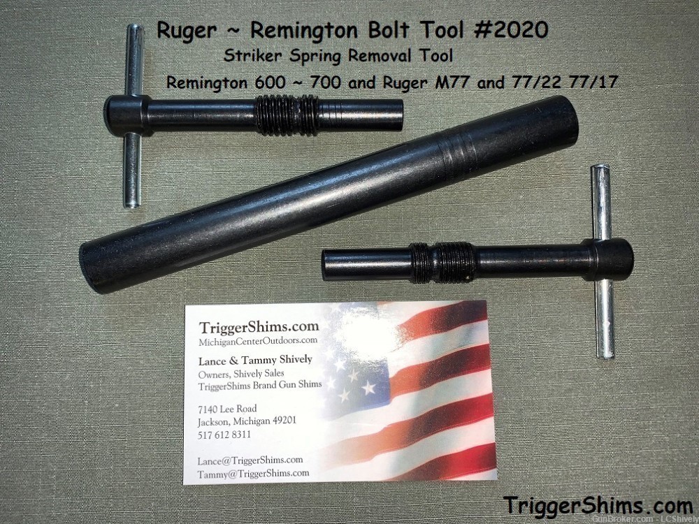New Remington and Ruger Bolt Tool - For Disassembly of Remington 700-img-0
