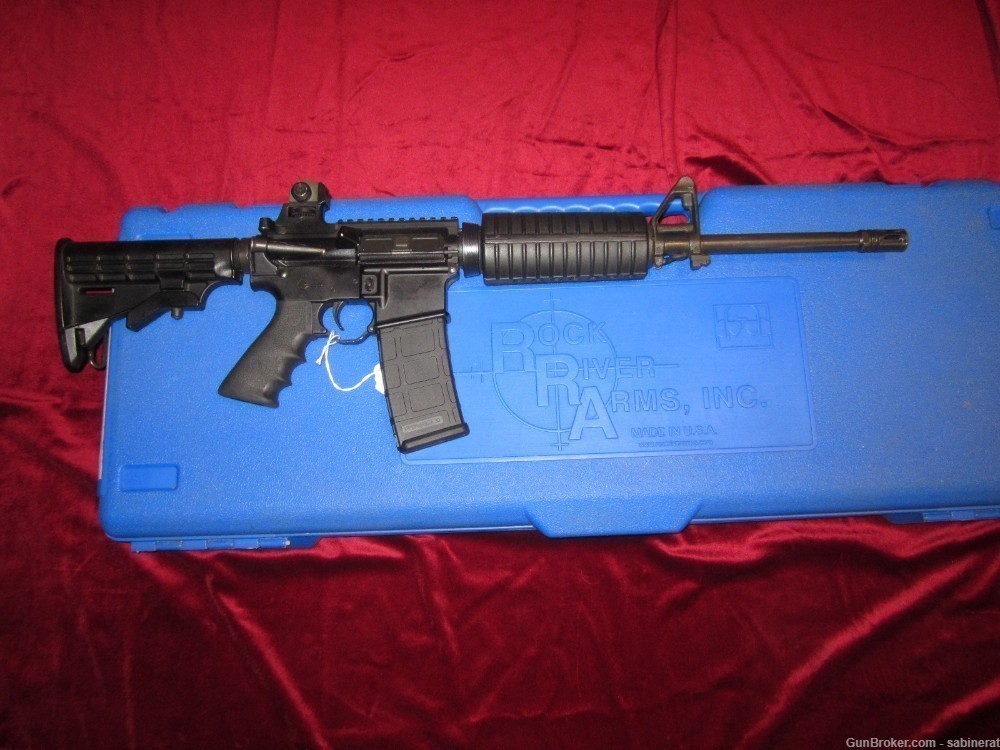 Rock River LAR-15 AR15 Tactical CAR A4 5.56mm AR-15 Rifle used Sher Dept-img-0