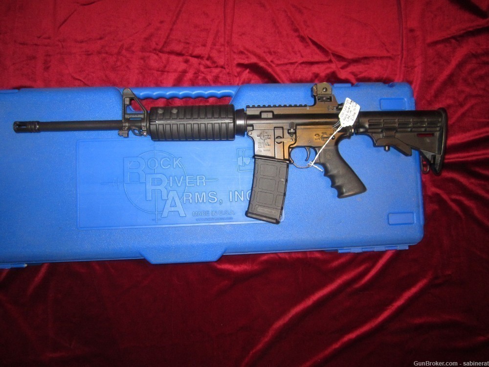 Rock River LAR-15 AR15 Tactical CAR A4 5.56mm AR-15 Rifle used Sher Dept-img-5