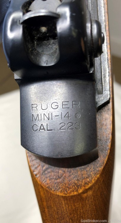 Ruger Mini-14 .223 Rem Wood Handguard Semi-Auto Rifle MFD 1980s-img-6