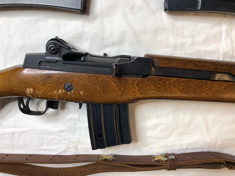 Ruger Mini-14 .223 Rem Wood Handguard Semi-Auto Rifle MFD 1980s-img-2