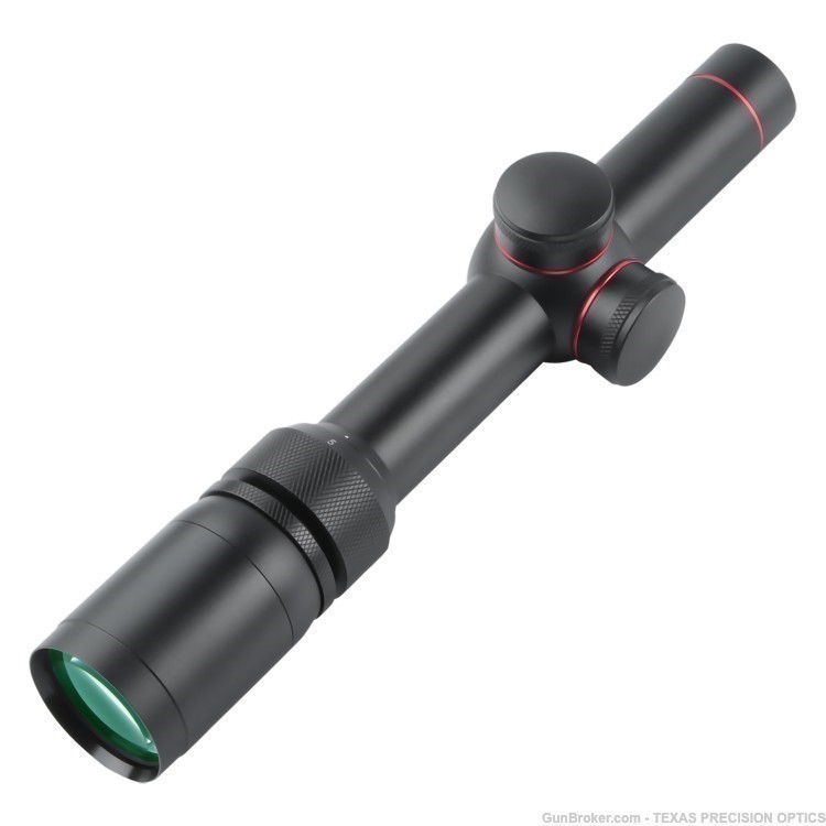 Sniper 1.5-5X20mm Riflescope compact scope super clear glass mount included-img-1