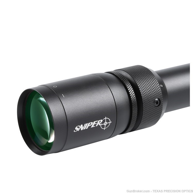 Sniper 1.5-5X20mm Riflescope compact scope super clear glass mount included-img-4