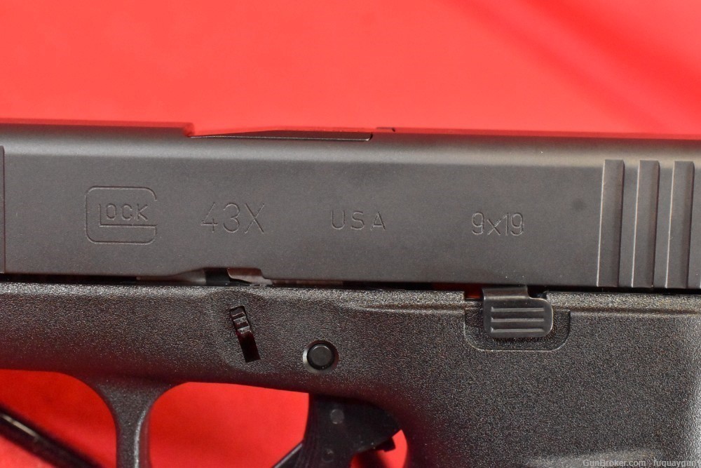 Glock 43X 9mm G43X UX4350201 Slimline G43X US Made-img-6