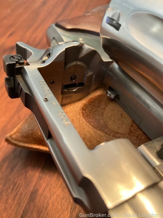 Manurhin MR88 SX .38 Spcl Variant MR73 4” Revolver Factory Wood 98%+ -img-27
