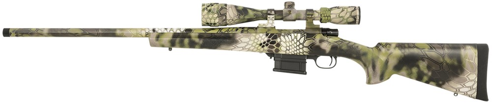Howa M1500 6.5 Creedmoor Rifle 24 Kryptek Altitude w/Nikko Stirling GamePro-img-1