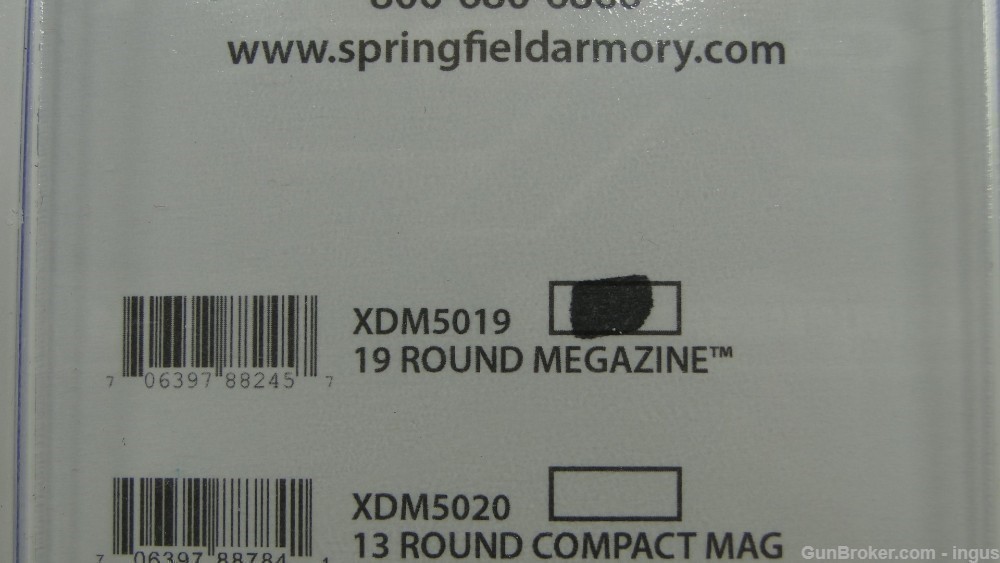 (2 TOTAL) SPRINGFIELD XDM 9 FACTORY MAGAZINE 19RD XDM5019   (NEW)-img-12