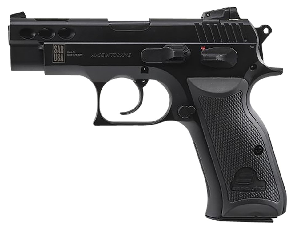 SAR USA P8S Compact 9mm Luger Pistol 3.80 Black P8SBL-img-1