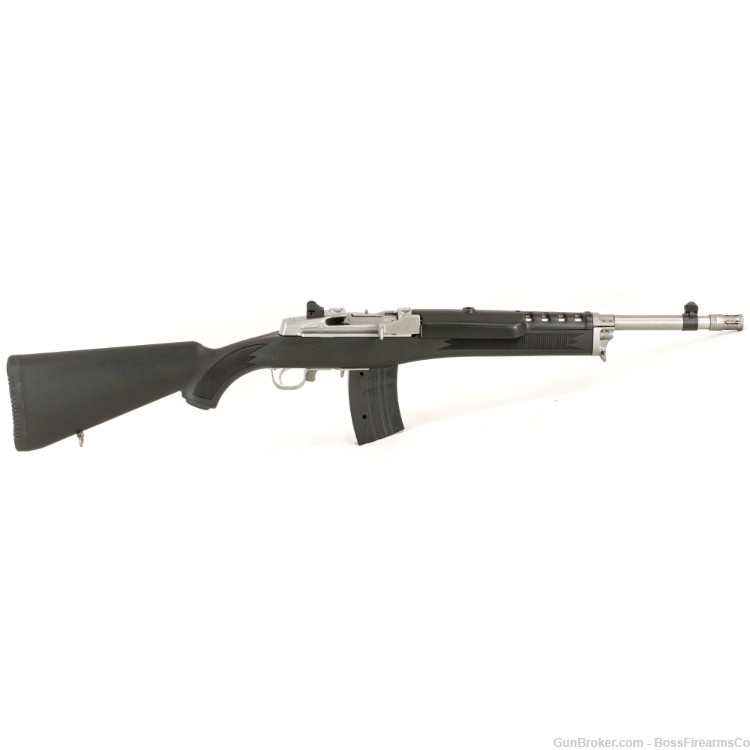 Ruger Mini-Thirty 7.62x39mm Semi-Auto Rifle 18.5" 20rd Black/Silver 05868-img-1