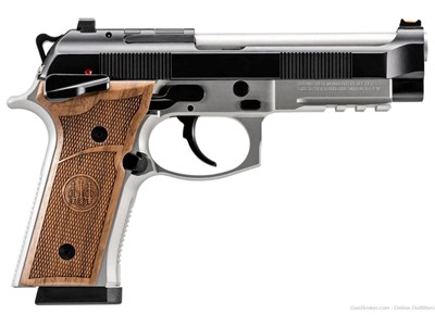 Beretta 92GTS Launch Edition 9mm 4.7" 18+1 OR Two-Tone J92XFMSDA21M1 92 GTS