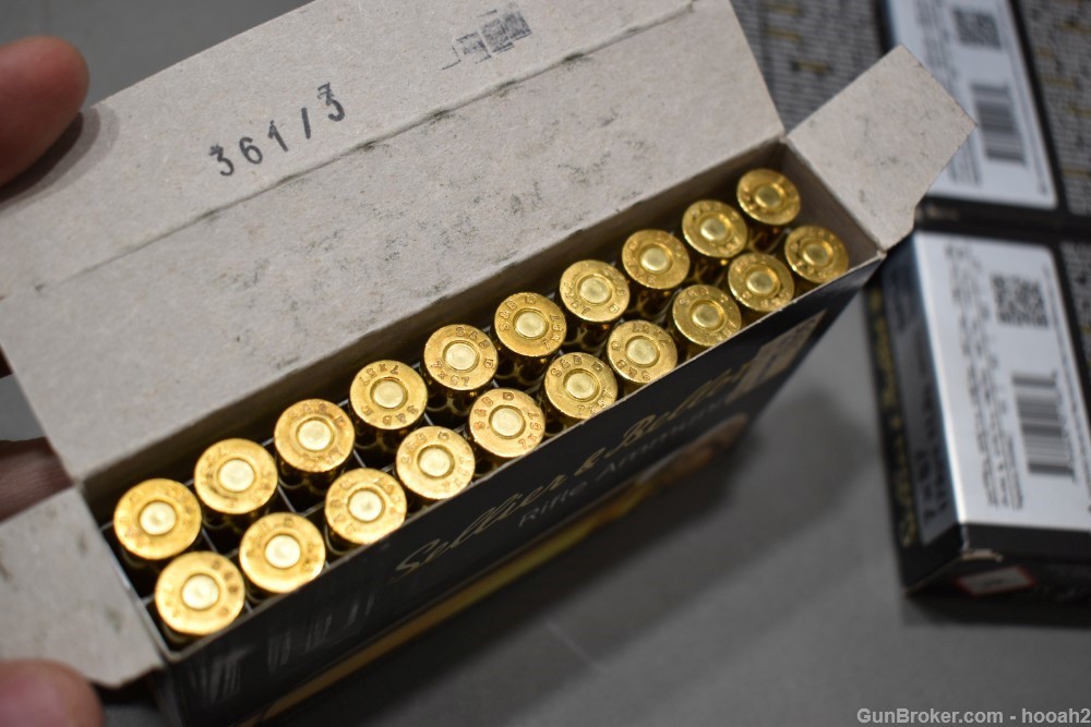 10 Boxes 200 Rds Sellier Bellot S&B 7x57 Mauser 173G SPCE Rifle Ammunition -img-6