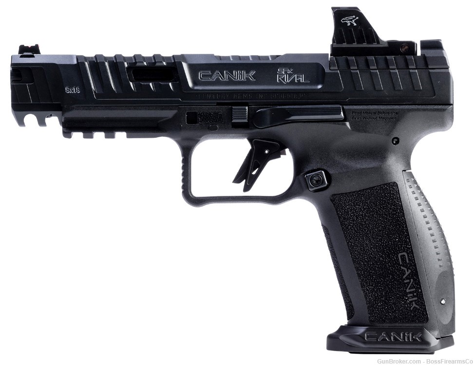 Canik SFX Rival Darkside 9mm Semi-Auto Pistol 5" Black w/M01 Optic HG7161-N-img-0