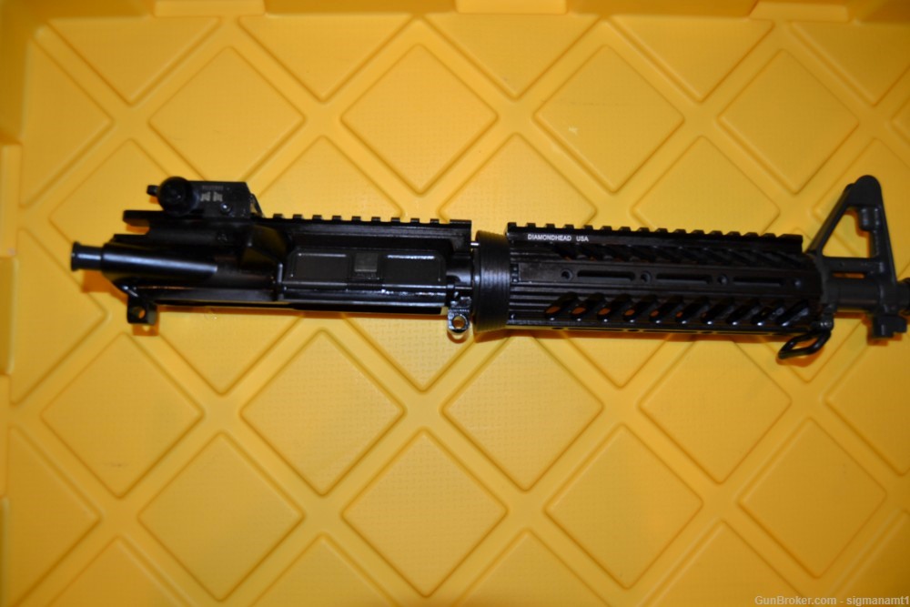 AR15 M16 Pistol Barreled upper Receiver 556/223 10.2 Barrel -img-0
