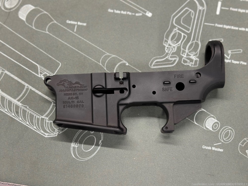 Anderson Stripped AR15 Lower Anderson AR15 Stripped Punisher-img-1