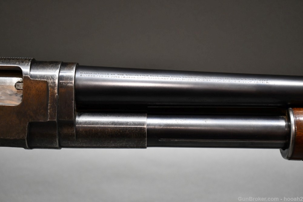 Winchester Model 12 Pump Shotgun 2 3/4" 12 G 30" Plain Full 1914 C&R-img-5