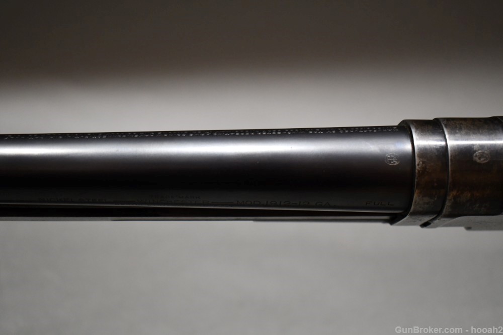 Winchester Model 12 Pump Shotgun 2 3/4" 12 G 30" Plain Full 1914 C&R-img-22