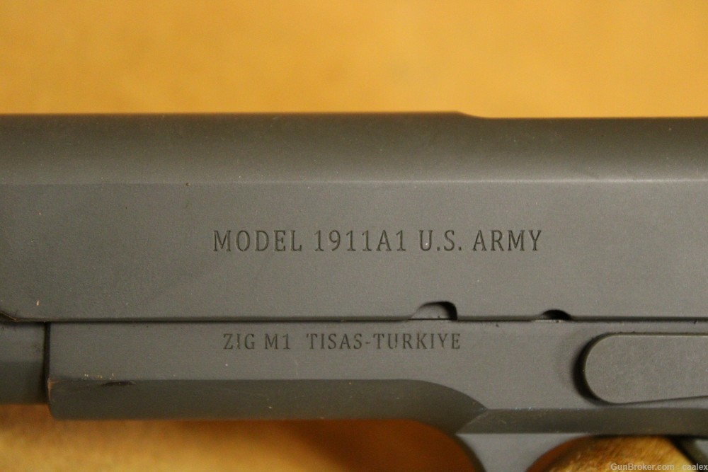 Tisas Model 1911A1 US Army (9mm) ZIG M1911 1911A1-img-4
