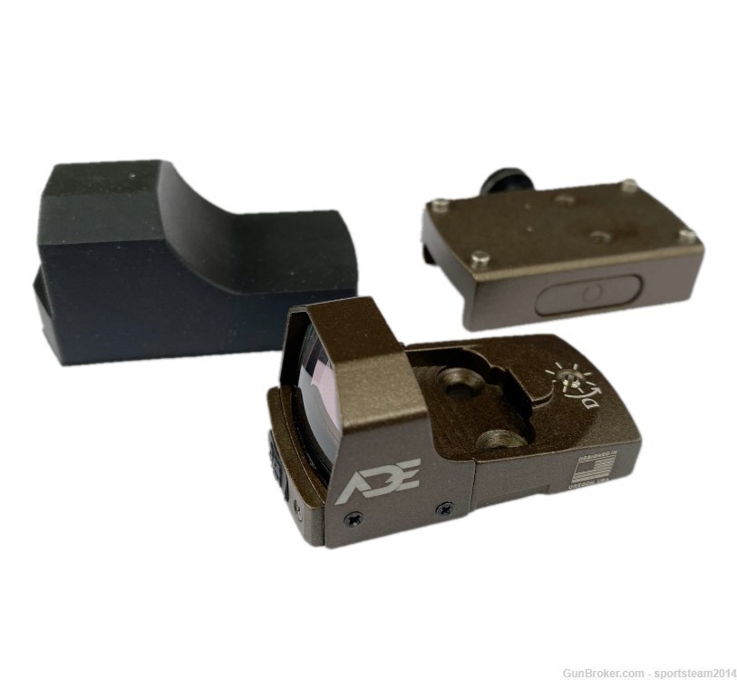 FDE! ADE 006B1S Green Dot for Pistol Plate/Cut compatible with Vortex Venom-img-7