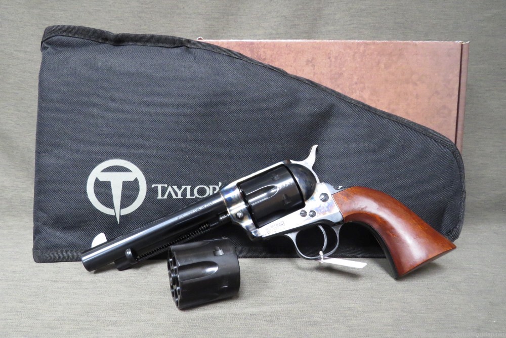 Taylor's Uberti 1873 Cattleman .45 LC / 45 ACP Revolver 5.5" Taylors 550899-img-0