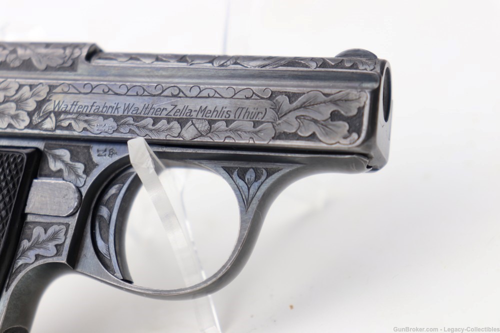 Beautifully Hand Engraved Walther Model 9 .25 ACP -img-13