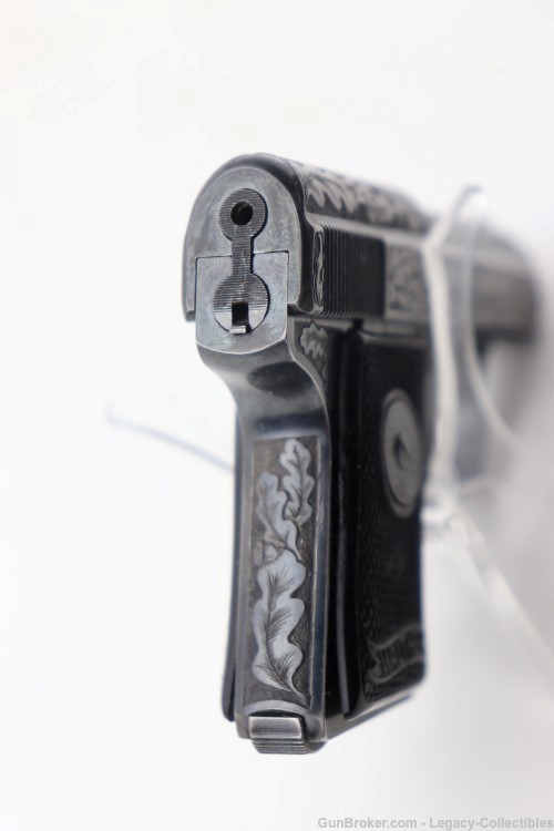 Beautifully Hand Engraved Walther Model 9 .25 ACP -img-2