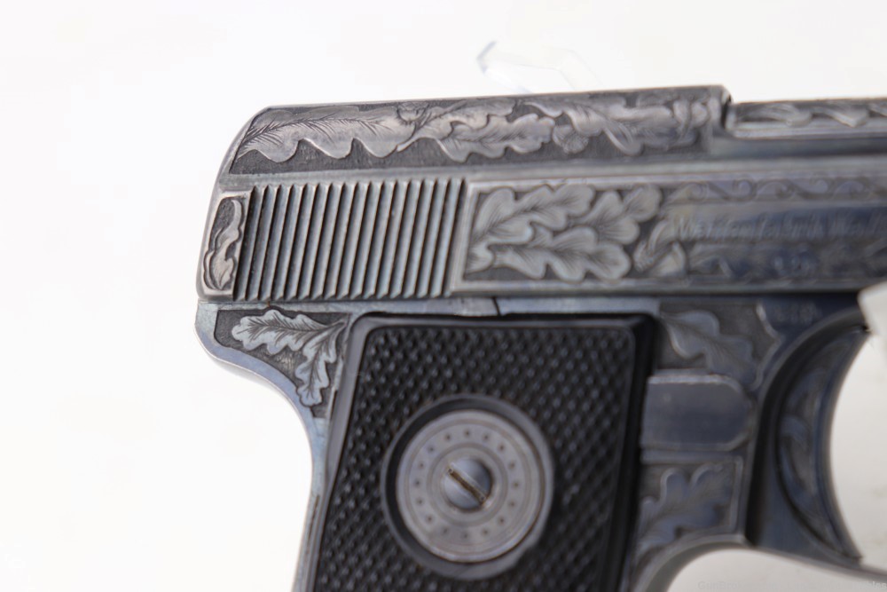 Beautifully Hand Engraved Walther Model 9 .25 ACP -img-10