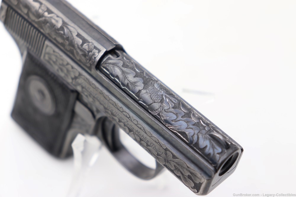 Beautifully Hand Engraved Walther Model 9 .25 ACP -img-19