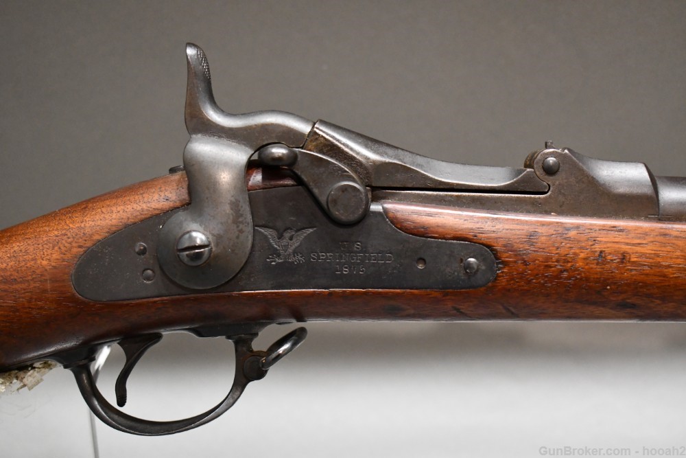 Antique US Springfield Model 1884 Trapdoor Single Shot Rifle 45-70 Govt-img-4
