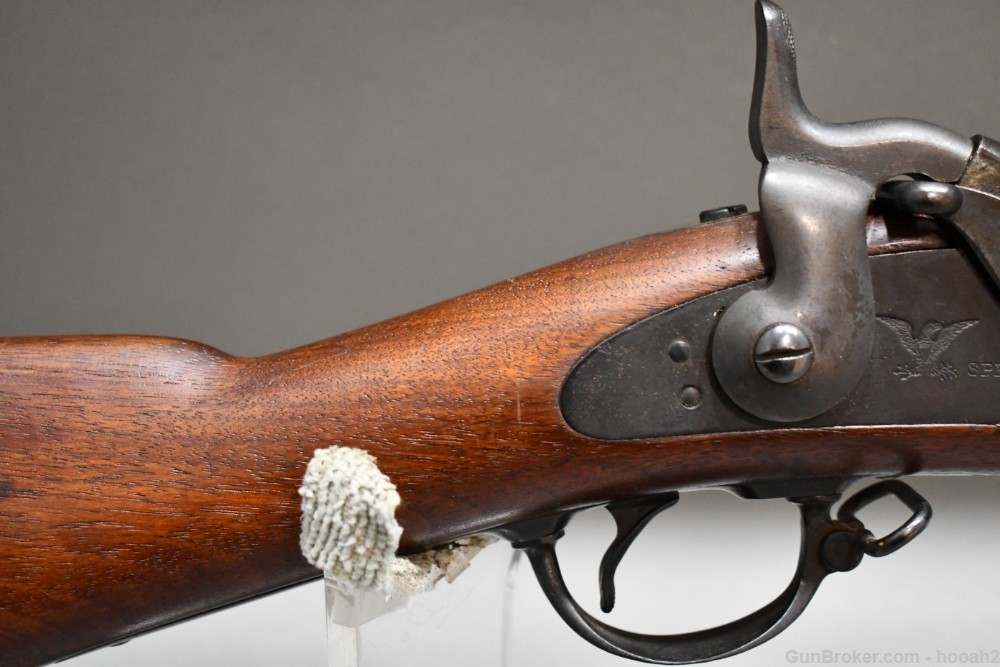 Antique US Springfield Model 1884 Trapdoor Single Shot Rifle 45-70 Govt-img-3