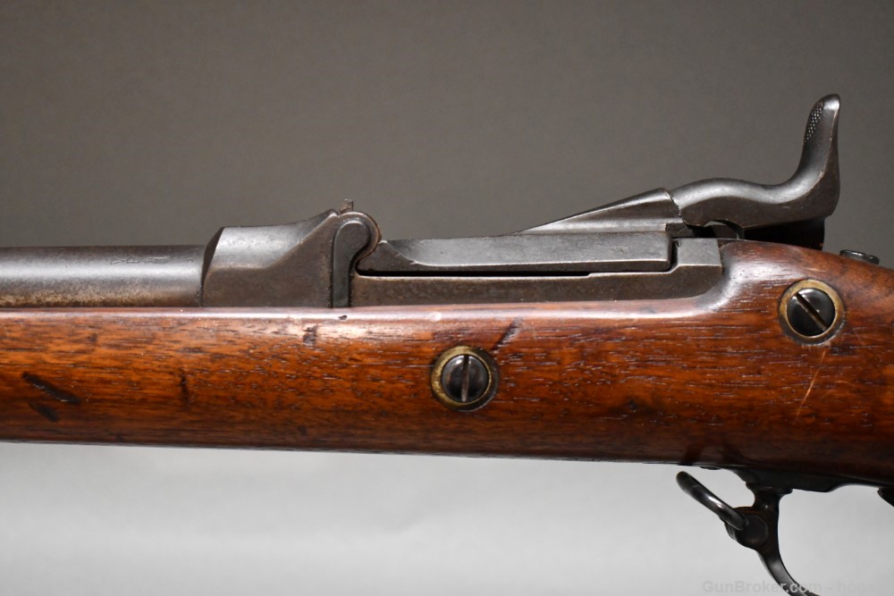 Antique US Springfield Model 1884 Trapdoor Single Shot Rifle 45-70 Govt-img-11