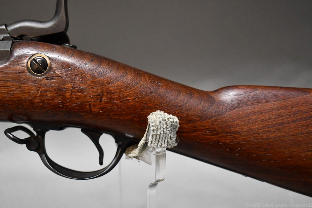 Antique US Springfield Model 1884 Trapdoor Single Shot Rifle 45-70 Govt-img-10