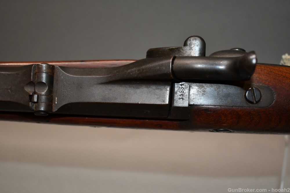 Antique US Springfield Model 1884 Trapdoor Single Shot Rifle 45-70 Govt-img-22