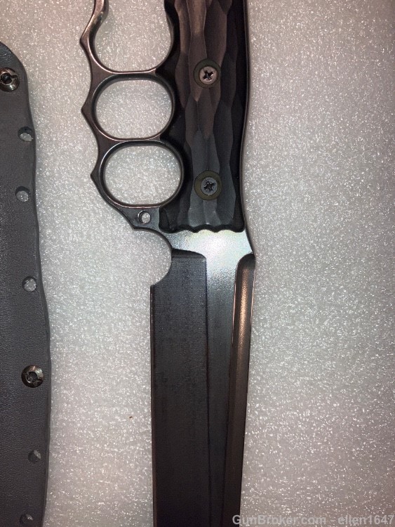 Custom Busse Argonne Assault knuckle knife rare -img-7