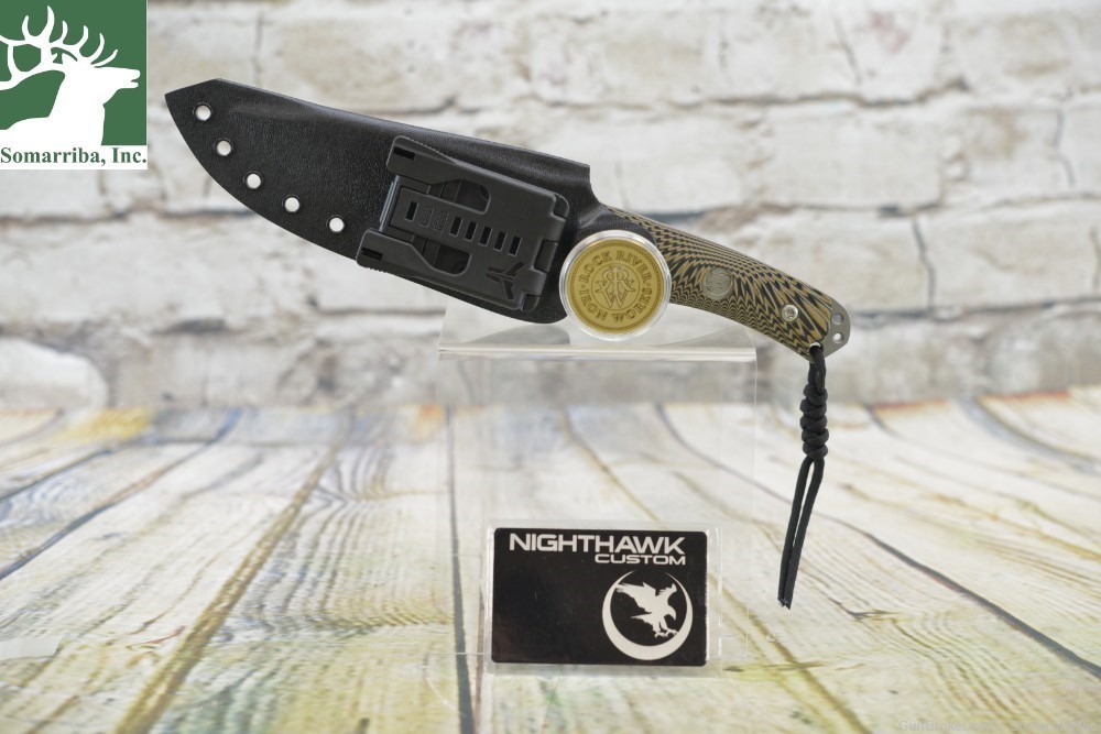 NIGHTHAWK KNIFE K950, KNIGHT FIGHTER, CPM 154 Steel, G10, -img-8