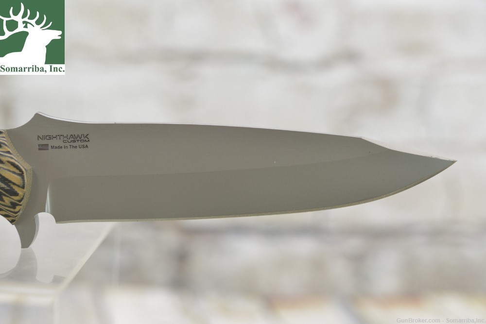 NIGHTHAWK KNIFE K950, KNIGHT FIGHTER, CPM 154 Steel, G10, -img-6